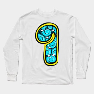 Number 1 Long Sleeve T-Shirt